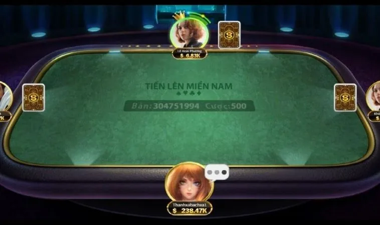 Cách Chơi Tiến Lên Miền Nam Nhà Cái Luck8 Bất Bại 2 Bàn chơi Tiến Lên Miền Nam Nhà Cái Luck8