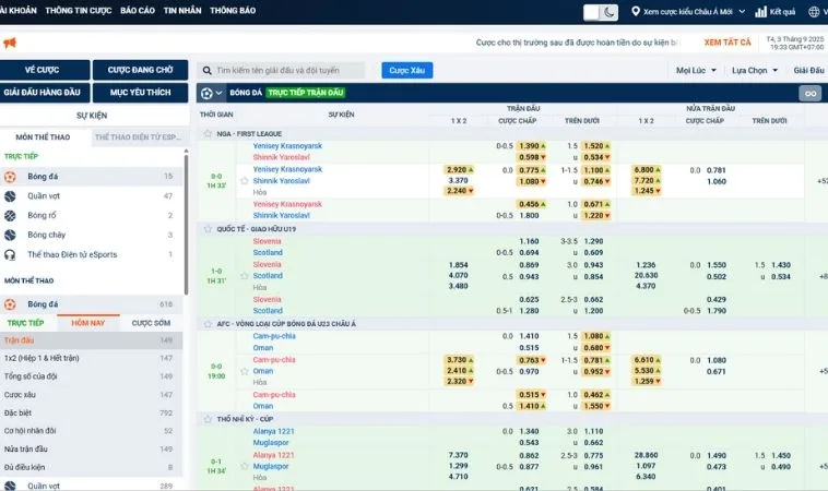 Tìm Hiểu Cá Cược Bóng Đá Luck8 Bật Mí Bí Kíp Thắng Lớn 2 Bảng kèo cá cược bóng đá Luck8