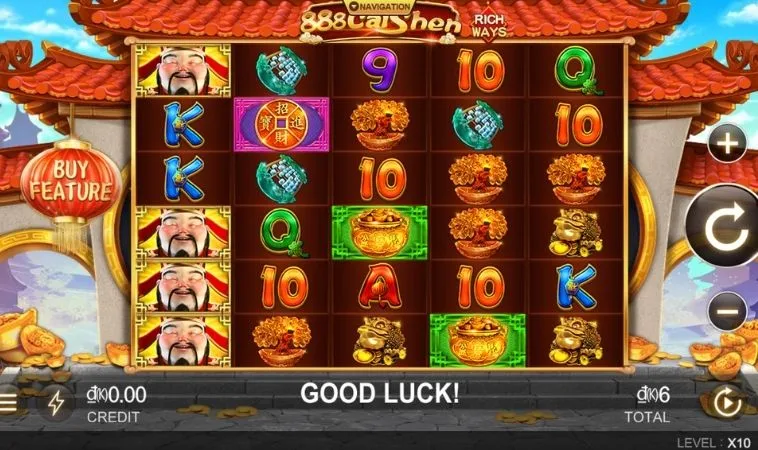 Chinh Phục Nổ Hũ Thần Tài Tại Luck8 Rước Lộc Vàng Về Nhà 2 Giao diện chơi Nổ Hũ Thần Tài tại Luck8
