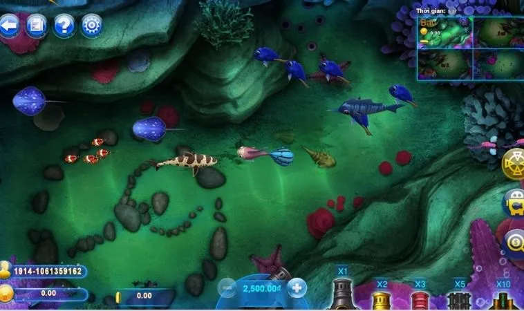 Cách Chơi Thợ Săn Cá Tại Luck8 Thắng Lớn Không Tưởng 2 Giao diện chơi Thợ Săn Cá Tại Luck8